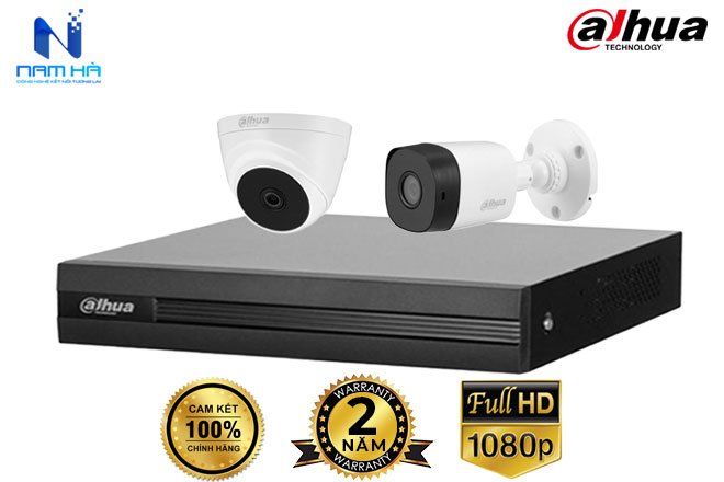 Combo 2 camera CVI Dahua 2.0 Full HD
