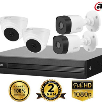 Combo 4 camera CVI Dahua 2.0 Full HD