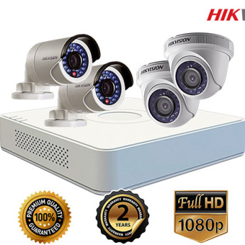 Combo 4 camera CVI Hikvision 2.0 Full HD