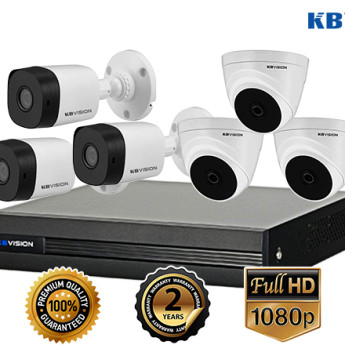 Combo 6 camera CVI KBVISION 2.0 Full HD