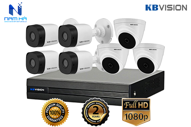 Combo 7 camera CVI KBVISION 2.0 Full HD