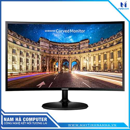 Màn hình Samsung LC24F390FHEXXV (24 inch/FHD/LED/PLS/250cd/m²/HDMI+VGA/60Hz/5ms/Màn hình cong)