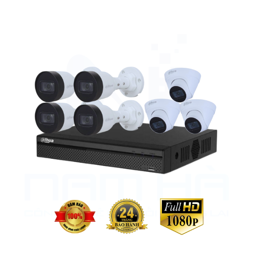 Combo 7 Camera IP 2.0MP Full HD Dahua
