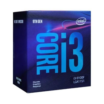 CPU Intel Core i3-9100F (4C/4T, 3.60 GHz - 4.20 GHz, 6MB) - LGA 1151-v2 2nd