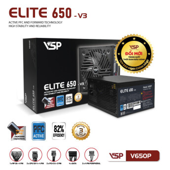 Nguồn VSP Elite V650P V3 -650W