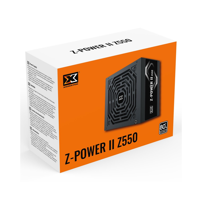 Nguồn Xigmatek Z-Power II Z550 EN40986 (Màu Đen/400W/230V)