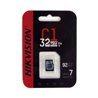 Thẻ Nhớ Hikvision 32GB microSDHC Class 10 and UHS-I / HS-TF - C1/32G (không adapter)