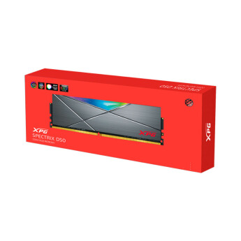Ram Desktop Adata XPG Spectrix D50 RGB Grey (AX4U32008G16A-SW50) 16GB (1x16GB) DDR4 3200Mhz